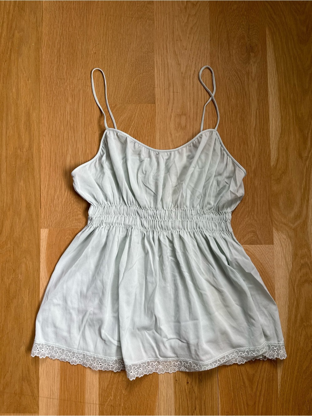 Light mint/teal vintage tank top